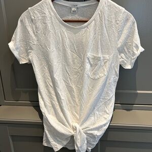 J crew white t shirt